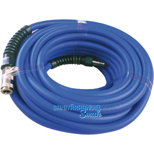 DL-Gummischlauch L�nge 20 m mit Kupplung u. Nippel 10 x16 mm