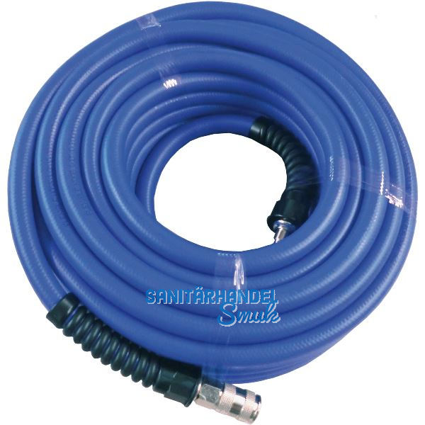 DL-Gummischlauch L�nge 20 m mit Kupplung u. Nippel 12 x 20 mm