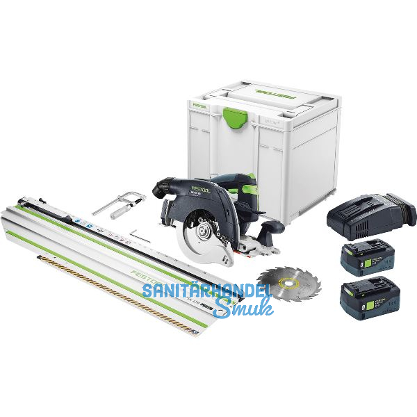 FESTOOL Akku-Handkreiss�ge HKC 55 EBI-Set-FSK420 18 Volt / 5,0 Ah (IEC) Li-Ion