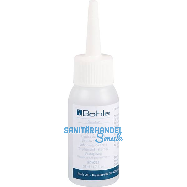 BOHLE Schneidfl�ssigkeit Silberschnitt� 50 ml f�r �lglasschneider