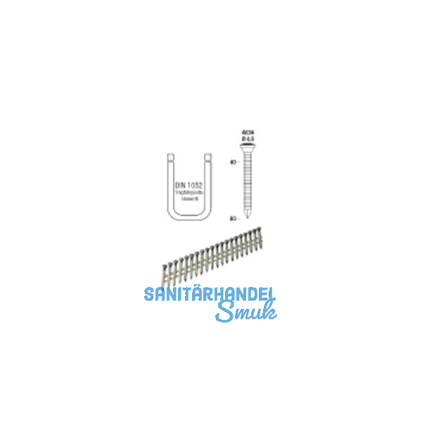 Ankern�gel AK34 L�nge 60 mm galvanisch verzinkt Kunststoffgebunden 34 Grad