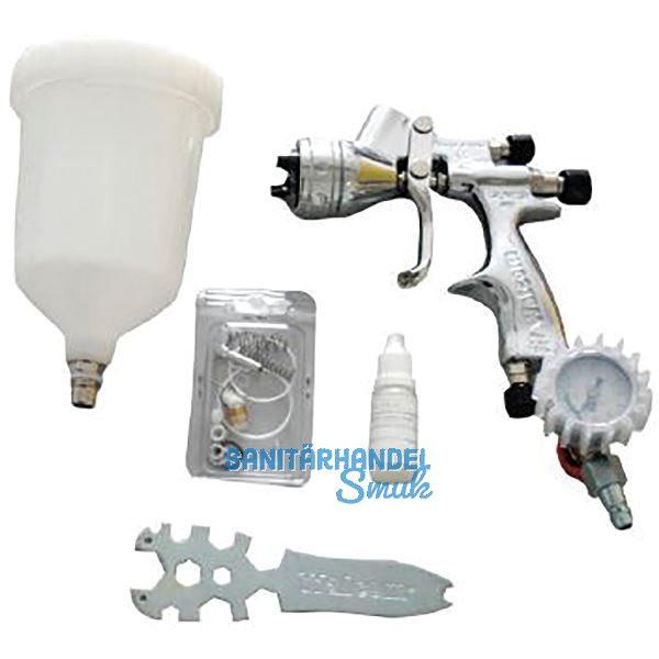 ELMAG Profi Farbspritzpistole HTE H20 nebelarm 1,7 mm D�se/ 680 cm� Beh�lter