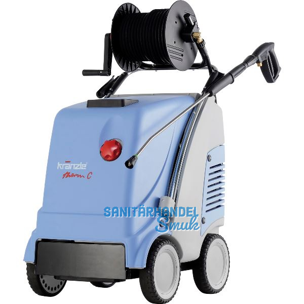 KR�NZLE Hei�wasser Hochdruckreiniger therm C13/180 mit Schlauchtrommel D12