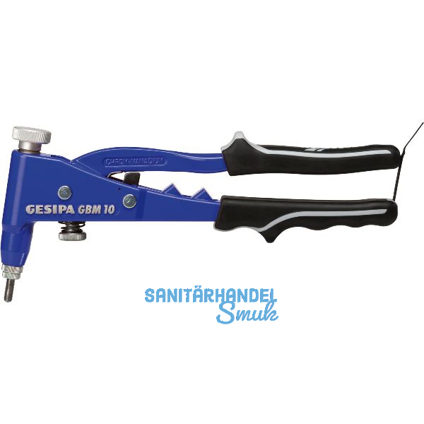 GESIPA Blindnietmutter-Handger�t GBM 10+Dorn u. Mundst�ck M5