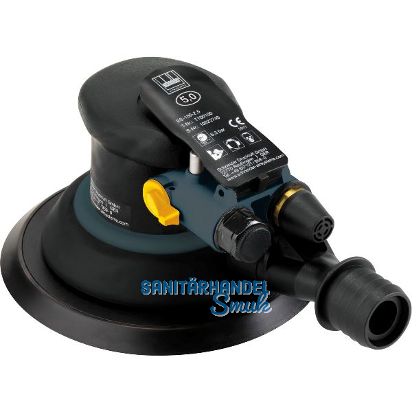 SCHNEIDER Druckluft Exzenterschleifer ES 150 � 150 mm Hub 5 mm