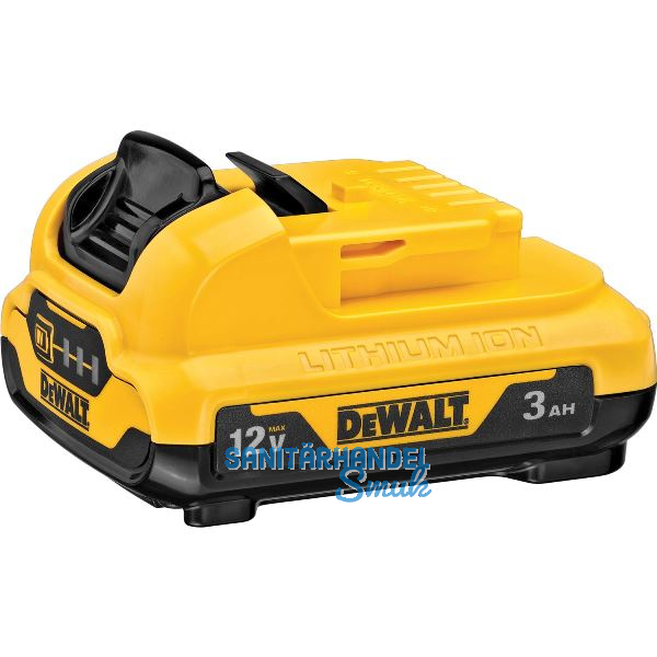 DEWALT Akku / Ersatzakku DCB124 XR 12 Volt / 3,0 Ah (IEC) Li-Ion