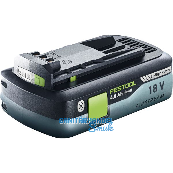 FESTOOL Akku / Ersatzakku BP 18 Li 4,0 HPC-ASI 18 Volt / 4,0 Ah Bluetooth Li-Ion