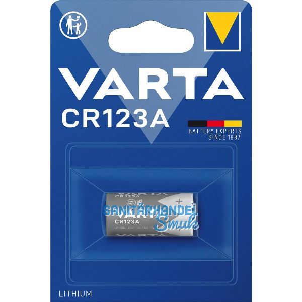 VARTA Photobatterie Lithium CR123 A 3 Volt (1 St)