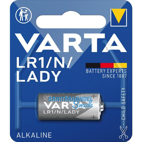 VARTA Batterie Electronics LR1/4001/N 1,5 Volt (1St)