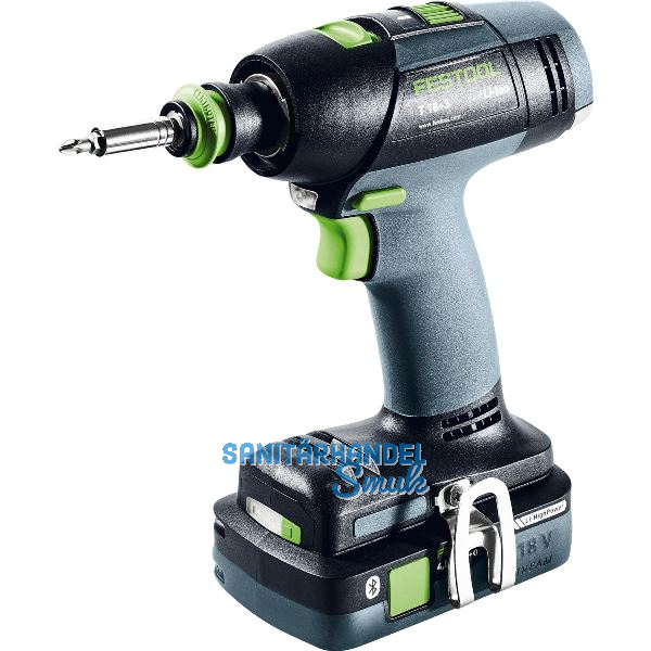 FESTOOL Akku-Bohrschrauber T 18+3 Li 4,0 I-Plus 18 Volt / 4,0 Ah (IEC) Li-Ion