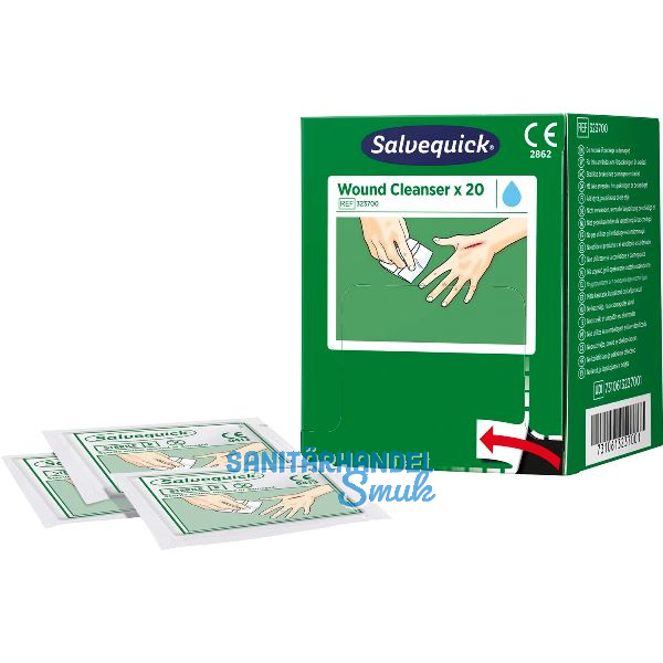 CEDERROTH Wundreiniger steril 20 T�cher 11 x 12 cm