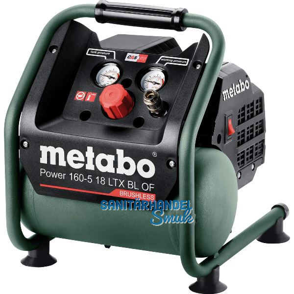 METABO Akku-Kompressor 160-5 18 LTX BL OF 18 Volt