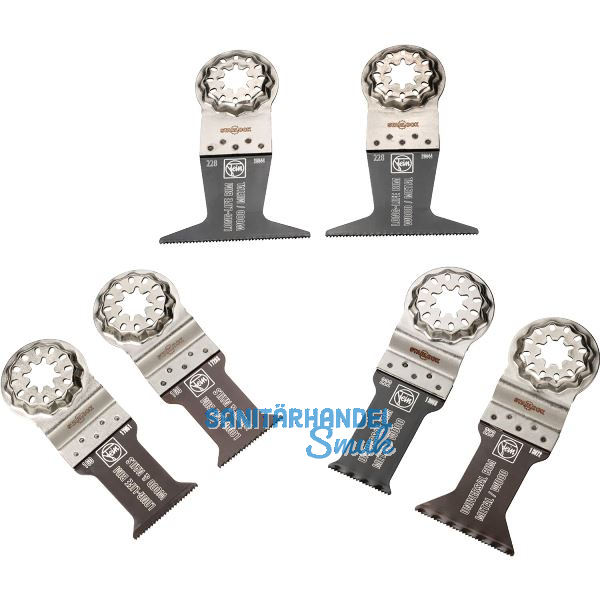 FEIN Best of Starlock E-Cut Holz Metall Set 6-teilig