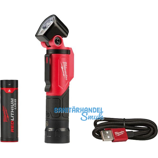 MILWAUKEE USB Akku-Handleuchte L4 PWL-301 500 Lumen