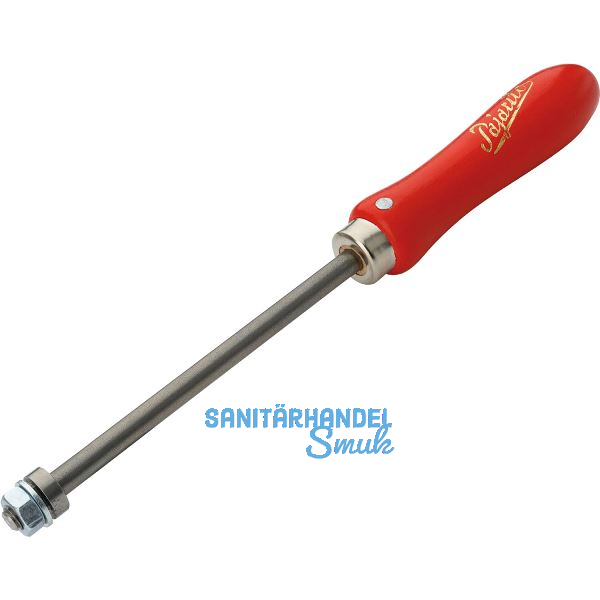 Farbkratzergriff mit Holzheft ohne Bl�tter L�nge 250 mm