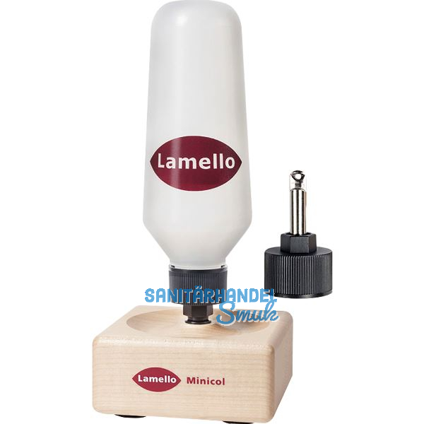 LAMELLO Leimger�t Minicol Modell M mit Leimbeh�lter, Metalld�se und Sockel