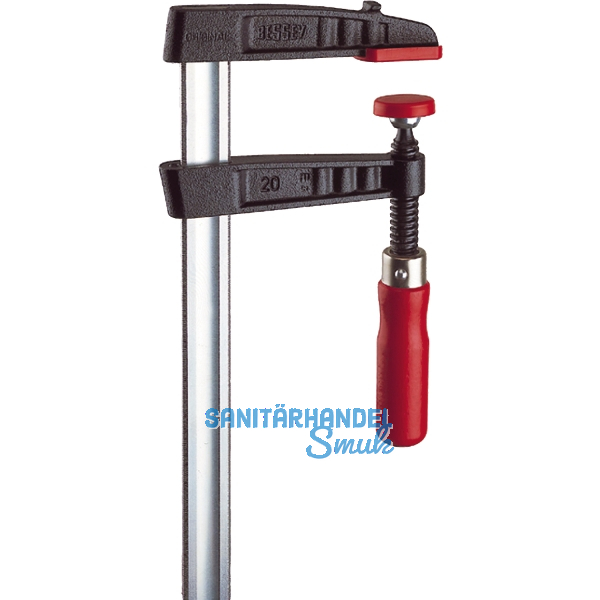 BESSEY Temperguss Schraubzwinge TG Spannweite 100 mm Ausladung 50 mm