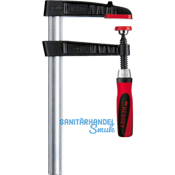 BESSEY Temperguss-Schraubzwinge TG-2K Spannweite 250 mm Ausladung 120 mm