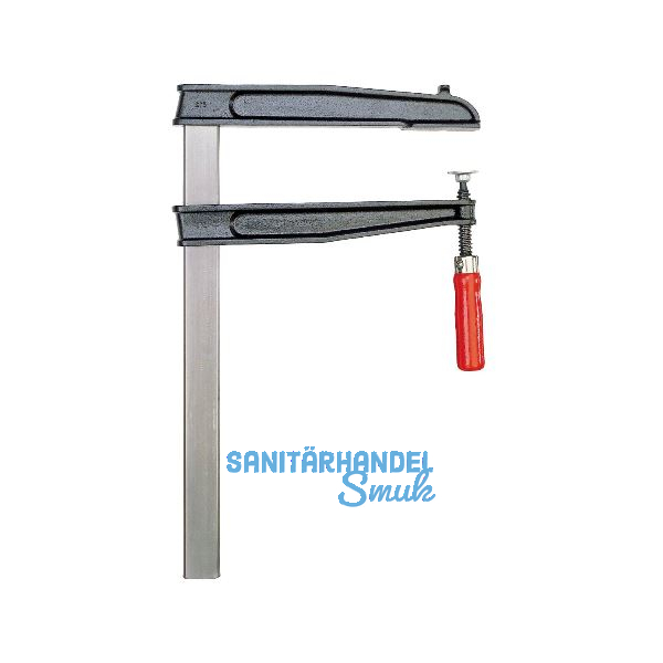 BESSEY Tiefspann-Schraubzwinge TGNT Spannweite 400 mm Ausladung 250 mm