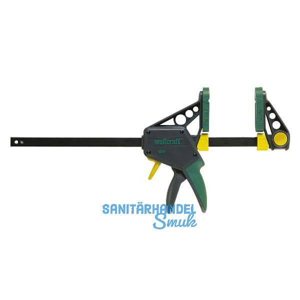 WOLFCRAFT Einhandzwinge Multifix Pro 2006 2K Spannweite 300 mm Ausladung 100 mm
