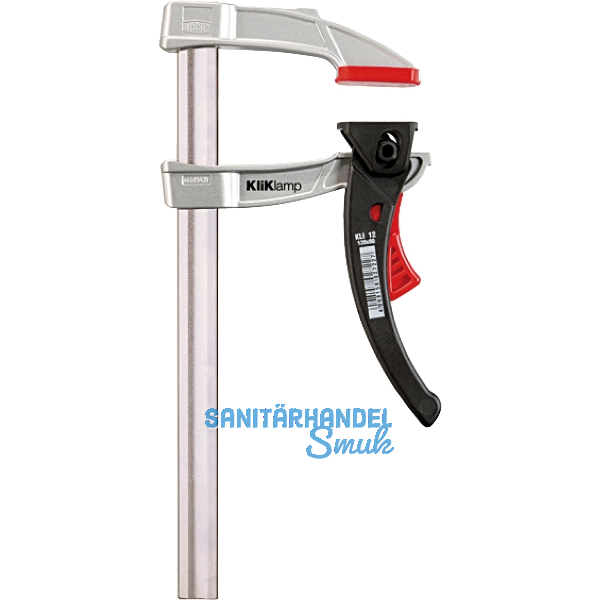 BESSEY Kliklamp Zwinge Spannweite 200 mm Ausladung 80 mm