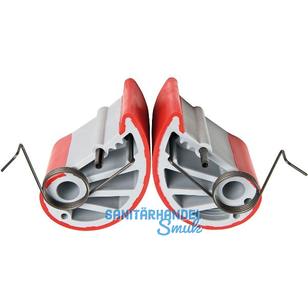 IQ-TOOLS Ersatzbacken mit Feder zu Kantenzwinge 10-80 mm