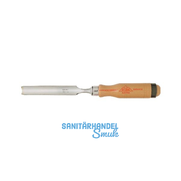 STUBAI Hohleisen mit Holzheft Breite 8 mm