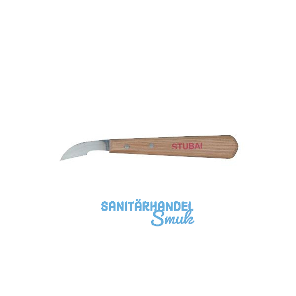STUBAI Kerbschnitzmesser gebogen