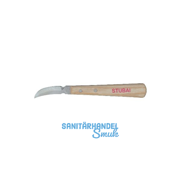 STUBAI Kerbschnitzmesser zweischneidig
