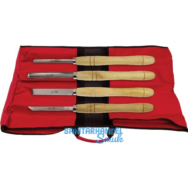 STUBAI HSS Drechseleisen Satz Ausf�hrung Langholz 4-teilig