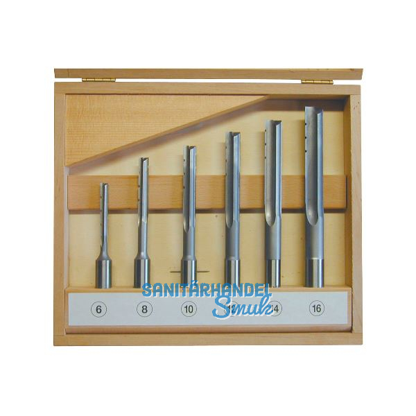 STERN Langlochbohrer Kassette SP Bohrer � 6 - 16 mm 6 teilig