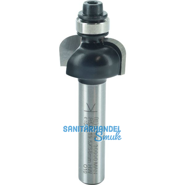 ENT Hohlkehlfr�ser mit Kugellager Radius 9,5 mm