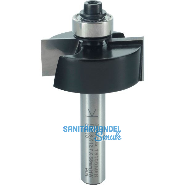 ENT Falzfr�ser mit Kugellager HW 31,7 x 12,7 mm