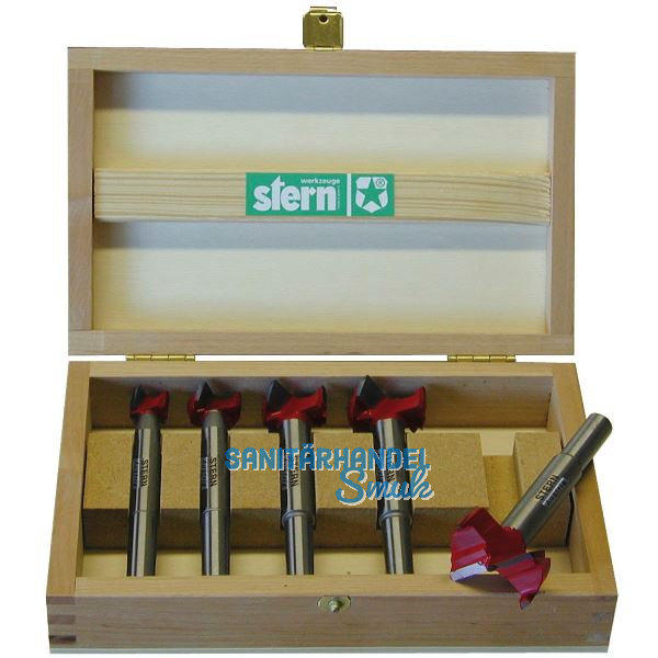 STERN Kunstbohrer Kassette HM Bohrer � 15 - 35 mm 5- teilig