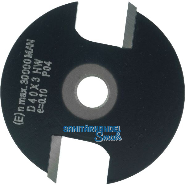 ENT Scheibennutfr�ser HW ohne Fr�sspindel 40 x 3 mm