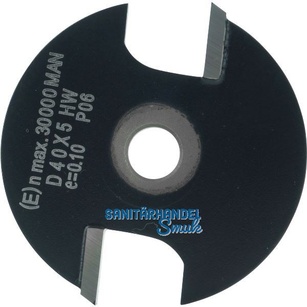 ENT Scheibennutfr�ser HW ohne Fr�sspindel 40 x 5 mm