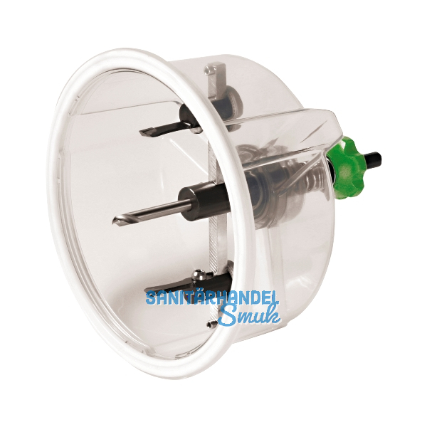 Kreisschneider BHC verstellbar f�r Kreisschnitte von 40 - 205 mm im Koffer