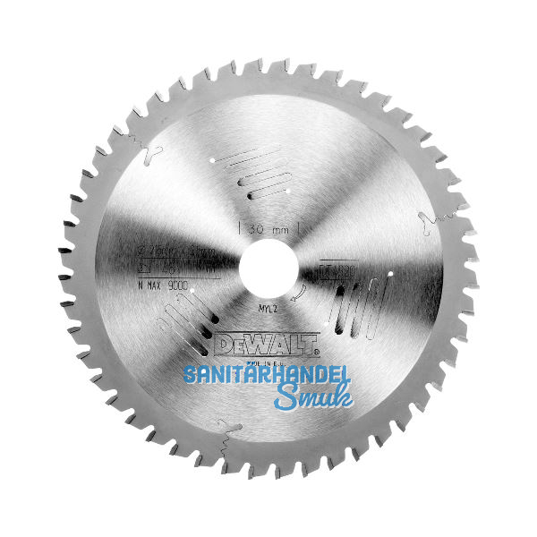 DEWALT Kreiss�geblatt HW � 216x2,6x30 mm Z48 Wechselzahn (WZ) negativ