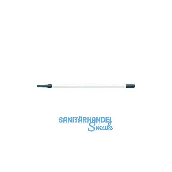 SCHULLER Teleskopstiel aus Stahl wei� lackiert ausziehbar von 1,2 - 2,0 m