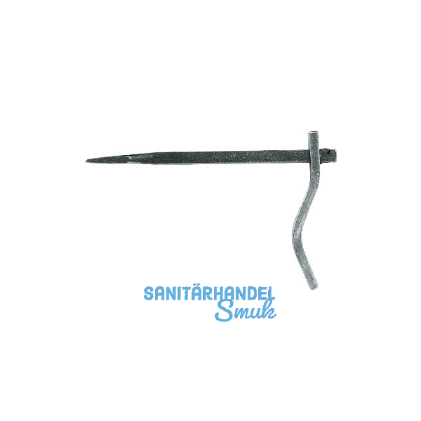 Verputzhaken aus Stahl geschmiedet L�nge 150 mm