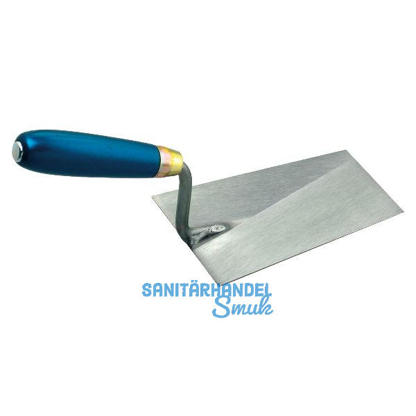 KAUFMANN Maurerkelle aus Normstahl mit 180 mm konisch geschliffenem Blatt