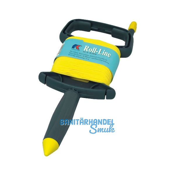 KAUFMANN Maurerschnur Roll-Line gelb auf Kurbel � 2 mm L�nge 75 m