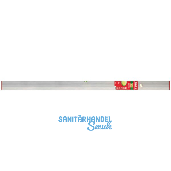 SOLA Alu Waaglatte SLG 2 2,0 m mit 2 Libellen ohne Griff