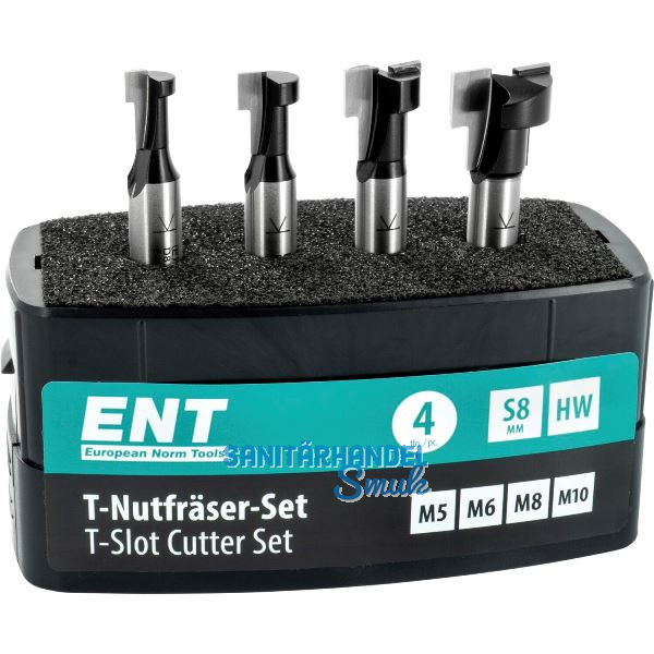 ENT Fr�serkassette HW 4-teilig in Kunststoffbox