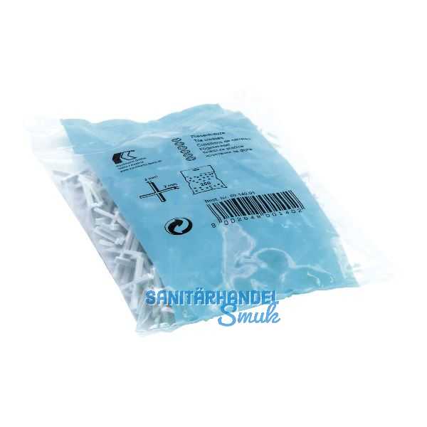 KAUFMANN Fliesenleger Kreuze aus Kunststoff Gr�sse 2,5 mm (250 St�ck)