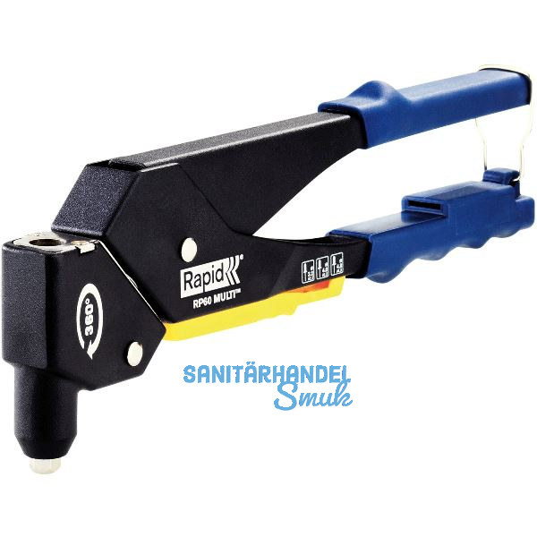 RAPID Blindnietzange RP60 MULTI f�r 3,2, 4,0 und 4,8 mm Nieten aus Aluminium