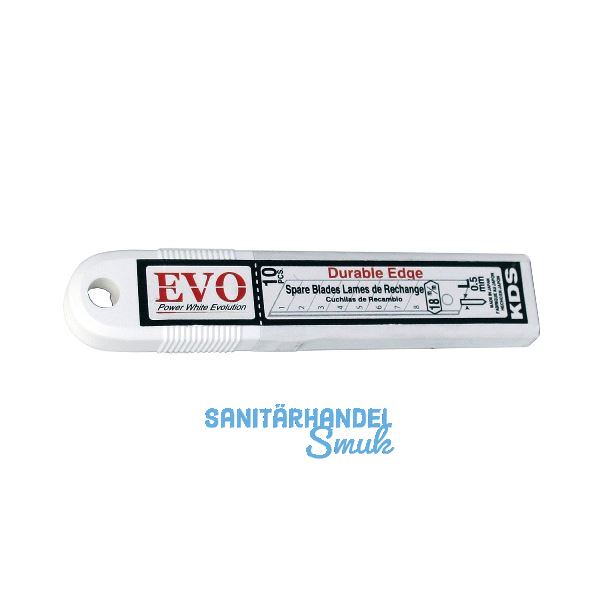 KDS Ersatzklingenbox Evolution mit 18 mm Abbrechklingen ( 10 St�ck )