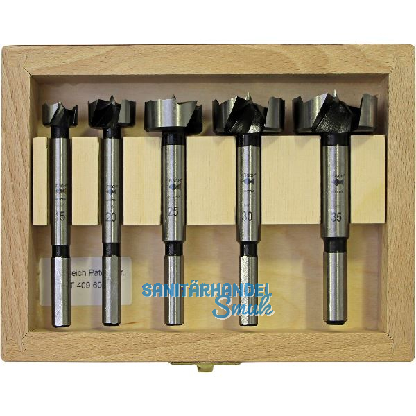 FISCH Forstnerbohrersatz Wave Cutter SP Bohrer � 15 - 35 mm 5 teilig