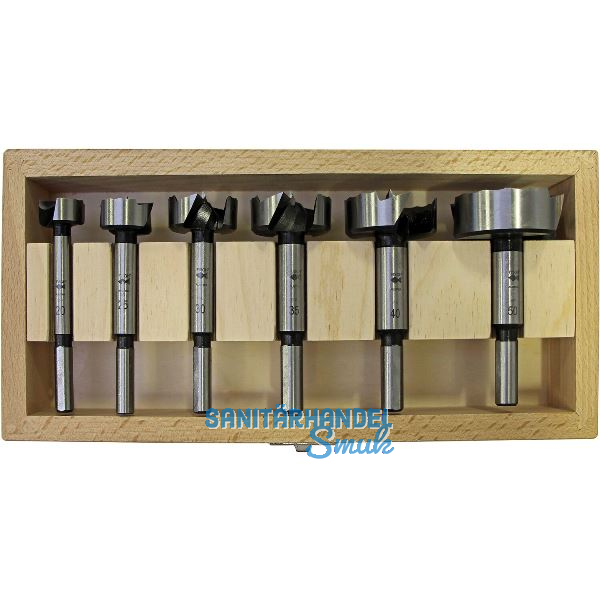 FISCH Forstnerbohrersatz Wave Cutter SP Bohrer � 20 - 50 mm 6 teilig