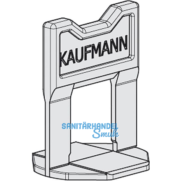 KAUFMANN Laschen zu Nivelliersystem - 100 St�ck